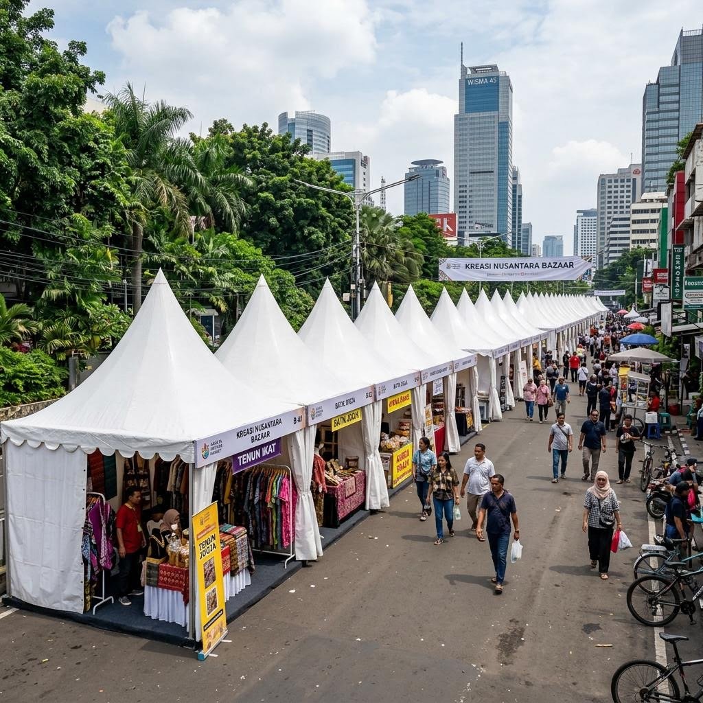 Panduan Memilih Tenda Promosi untuk Bazar dan Event Outdoor